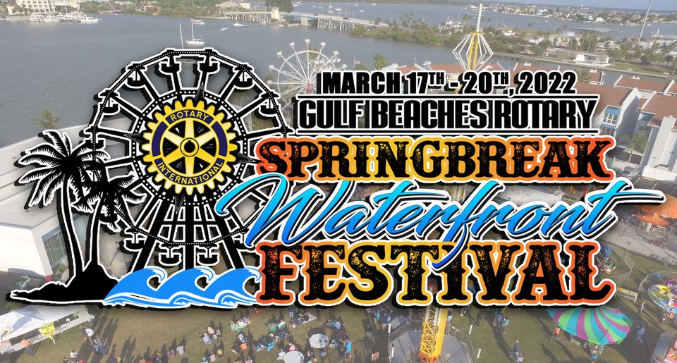 Gulf Beaches Rotary Spring Break Waterfront Festival Treasure Island